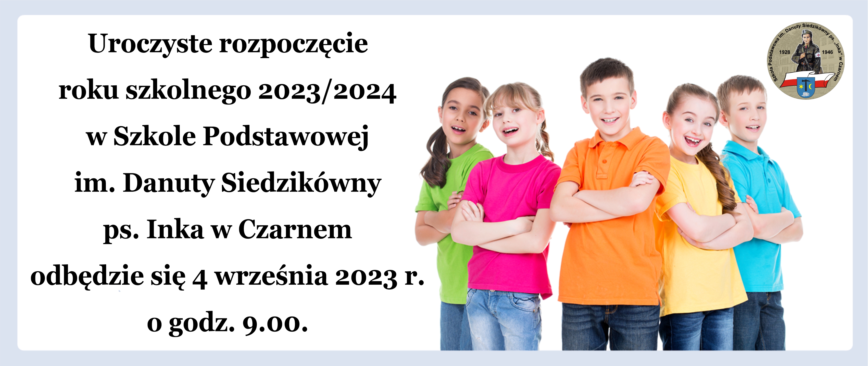 Uroczyste rozpoczęcie roku szkolnego 2023/2024