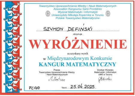 KANGUR MATEMATYCZNY