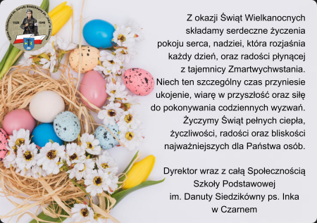 Świąteczne życzenia Wielkanocne